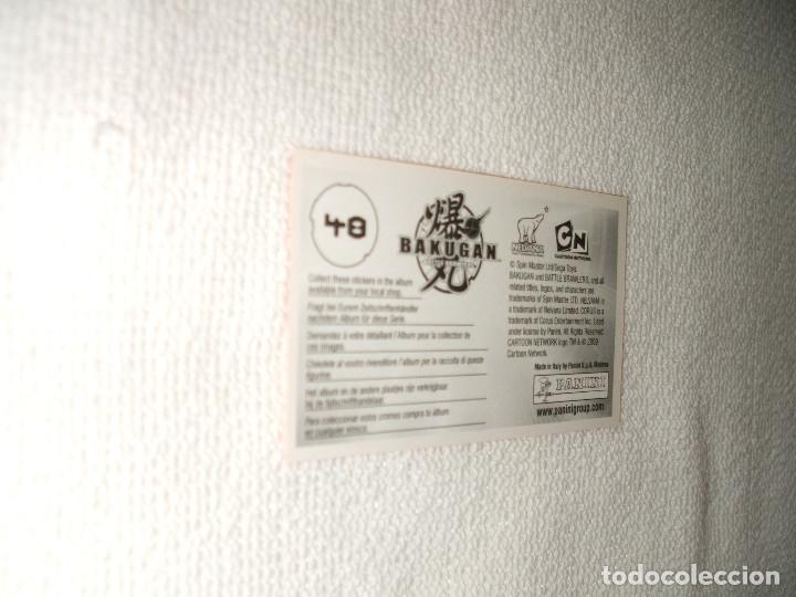 Coleccionismo cromos antiguos: Cromo Bakugan n&ordm; 48 - Foto 2