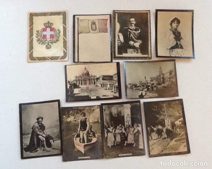 Sammeln alte Sammelbilder: ITALIA, SERIE COMPLETA DE 10 CROMOS CUBANOS, ALREDEDOR DEL MUNDO, SUSINI