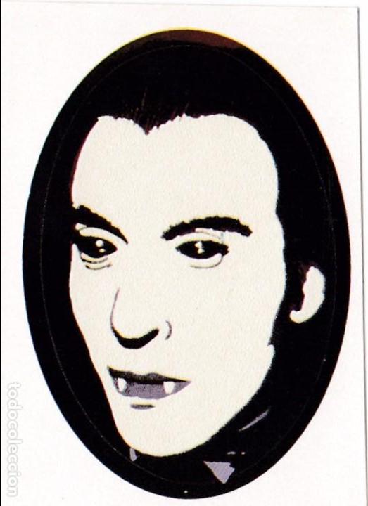 Coleccionismo cromos antiguos: CROMO EFECTOS ESPECIALES ASTON. LUM&Iacute;NICO. DR&Aacute;CULA. CHRISTOPHER LEE - Foto 1