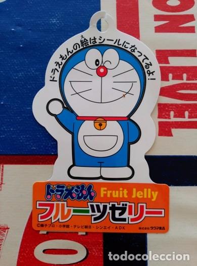 Coleccionismo cromos antiguos: doraemon fruits jelly gelatina japan takuma shokuhin