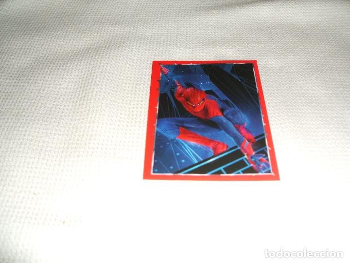 Collectable Antique Stickers: Cromo nº 191 The amazing spider-man Panini, año 2012 (pelicula de Spiderman)