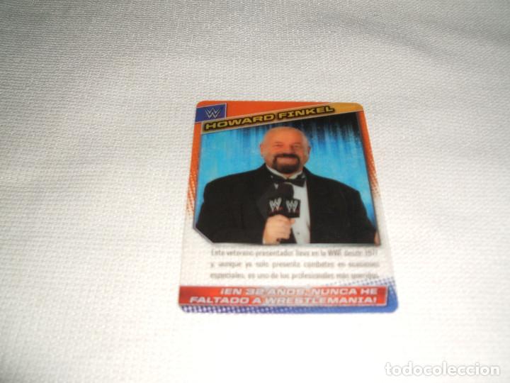 Coleccionismo cromos antiguos: WWE n&ordm; 142 Howard Finkel - Foto 1