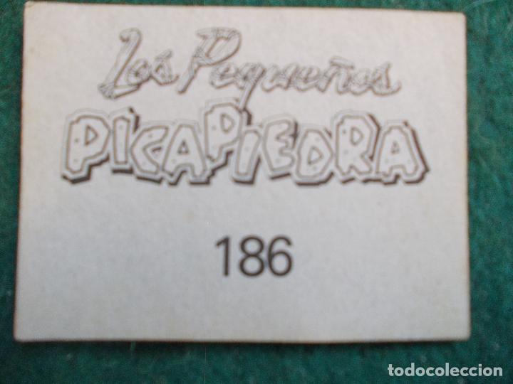 Coleccionismo cromos antiguos: cromo Los peque&ntilde;os Picapiedra n&ordm; 186 - Foto 1