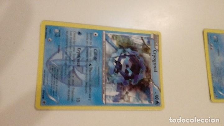 Coleccionismo cromos antiguos: caj-98 CARTA POKEMON BASICA CRYOGONAL - Foto 1