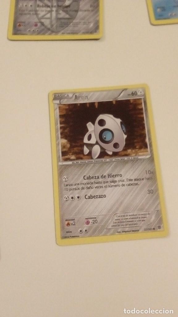 caj-98 carta pokemon basica aron 60 - Buy Antique stickers on todocoleccion