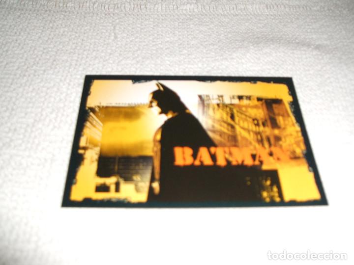 Collectable Antique Stickers: Cromo n&ordm; 10 El mundo de Batman de la colecci&oacute;n de cromos del &aacute;lbum de Panini a&ntilde;o 2016