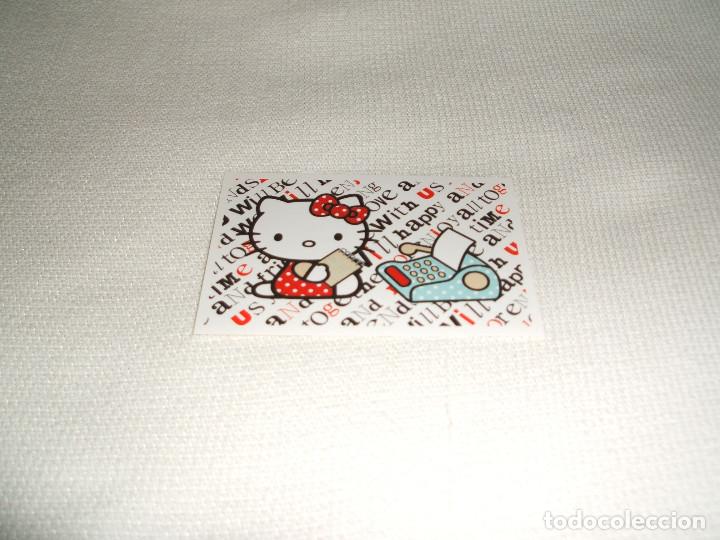 Coleccionismo cromos antiguos: Cromo n&ordm; 45 Hello Kitty is..., Panini, a&ntilde;o 2014 - Foto 1