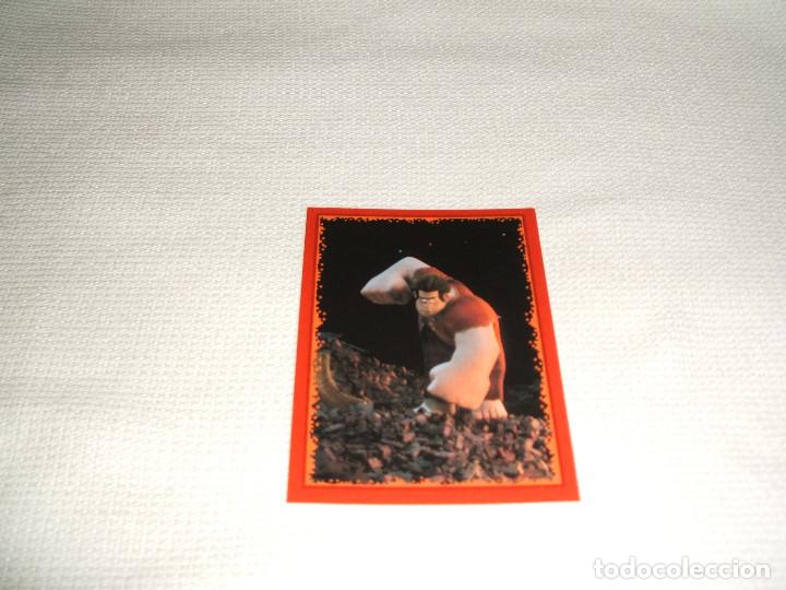 Coleccionismo cromos antiguos: Cromo n&ordm; 9 Rompe Ralph de Panini, a&ntilde;o 2012 - Foto 1