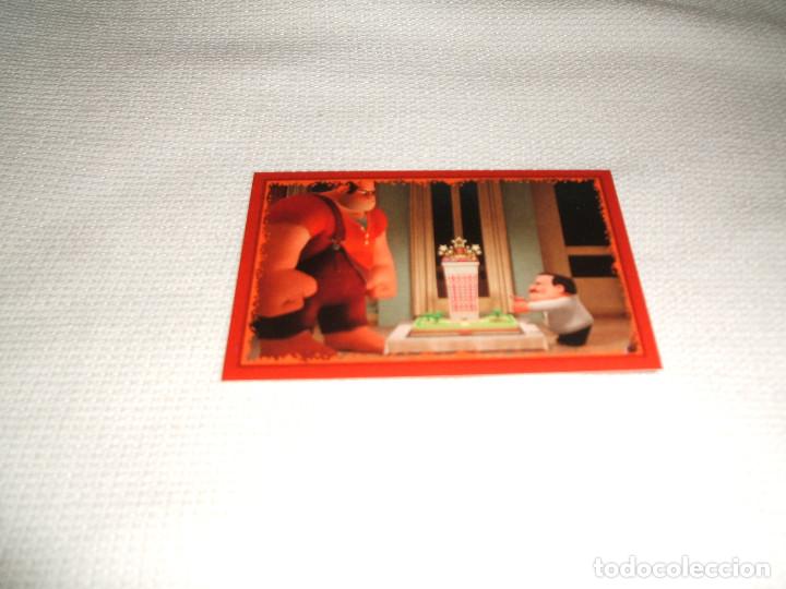 Coleccionismo cromos antiguos: Cromo n&ordm; 28 Rompe Ralph de Panini, a&ntilde;o 2012 - Foto 1