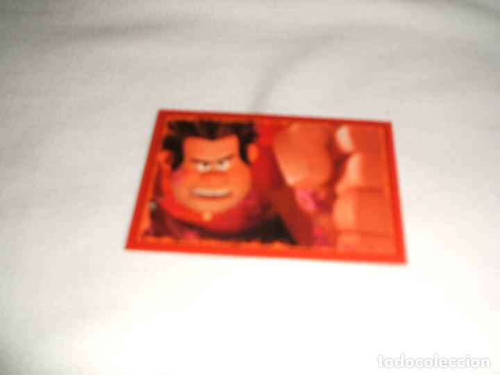Coleccionismo cromos antiguos: Cromo n&ordm; 33 Rompe Ralph de Panini, a&ntilde;o 2012 - Foto 1