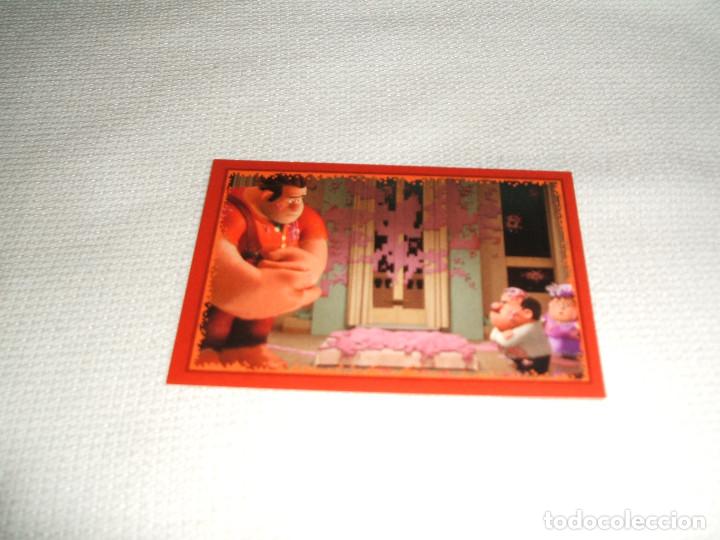 Coleccionismo cromos antiguos: Cromo n&ordm; 37 Rompe Ralph de Panini, a&ntilde;o 2012 - Foto 1