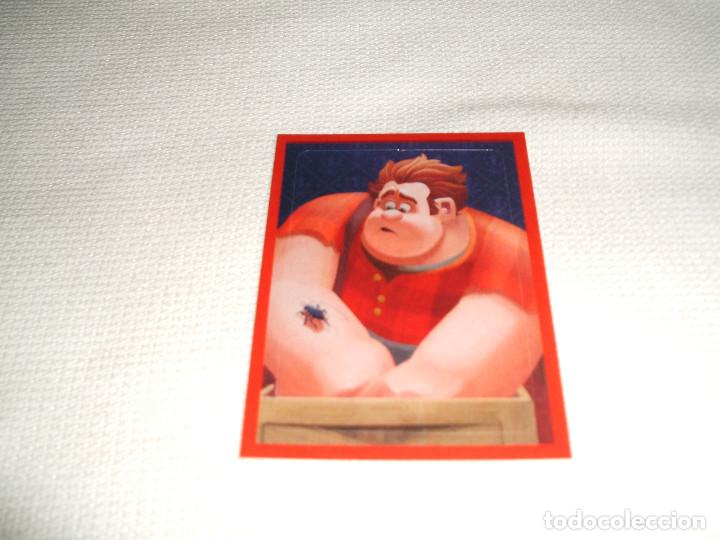Coleccionismo cromos antiguos: Cromo n&ordm; 38 Rompe Ralph de Panini, a&ntilde;o 2012 - Foto 1