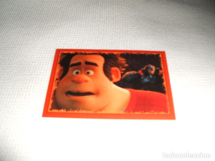 Coleccionismo cromos antiguos: Cromo n&ordm; 40 Rompe Ralph de Panini, a&ntilde;o 2012 - Foto 1