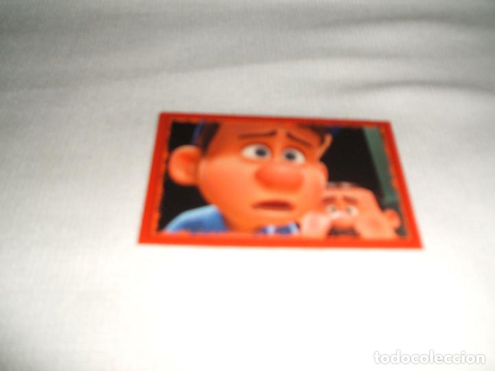 Coleccionismo cromos antiguos: Cromo n&ordm; 59 Rompe Ralph de Panini, a&ntilde;o 2012 - Foto 1