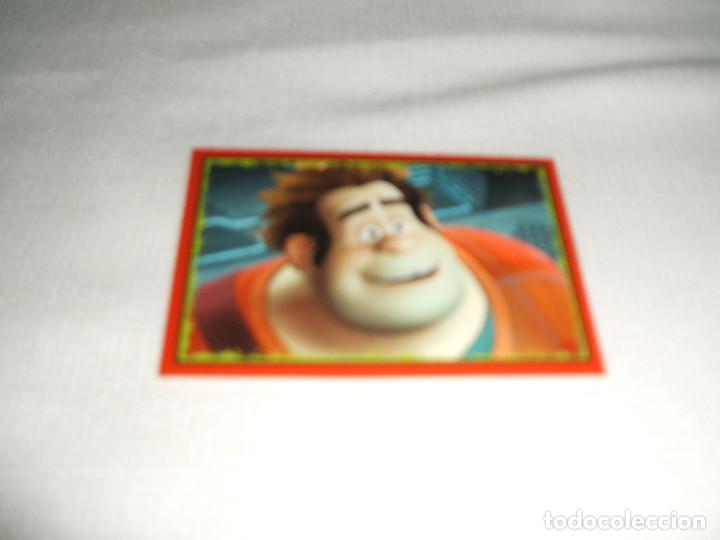 Coleccionismo cromos antiguos: Cromo n&ordm; 81 Rompe Ralph de Panini, a&ntilde;o 2012 - Foto 1