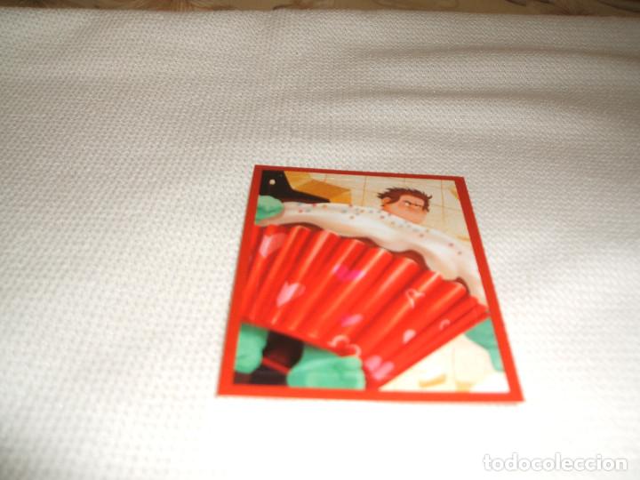 Coleccionismo cromos antiguos: Cromo n&ordm; 110 Rompe Ralph de Panini, a&ntilde;o 2012 - Foto 1