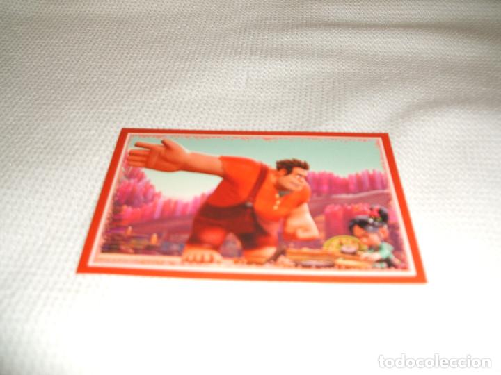 Coleccionismo cromos antiguos: Cromo n&ordm; 111 Rompe Ralph de Panini, a&ntilde;o 2012 - Foto 1