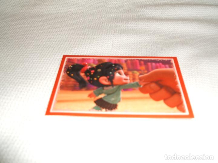 Coleccionismo cromos antiguos: Cromo n&ordm; 112 Rompe Ralph de Panini, a&ntilde;o 2012 - Foto 1