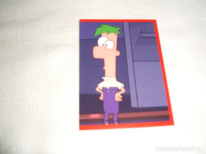 Coleccionismo cromos antiguos: Cromo n&ordm; 2 Phineas y Ferb de Panini, a&ntilde;o 2012 - Foto 1