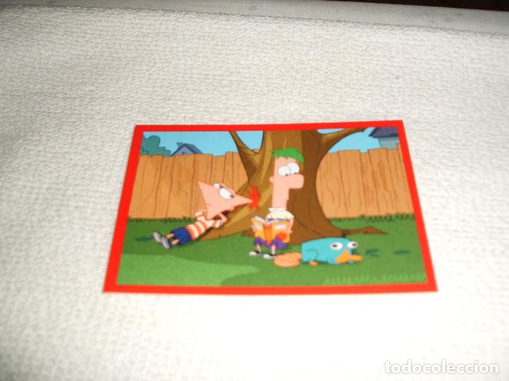 Coleccionismo cromos antiguos: Cromo n&ordm; 3 Phineas y Ferb de Panini, a&ntilde;o 2012 - Foto 1