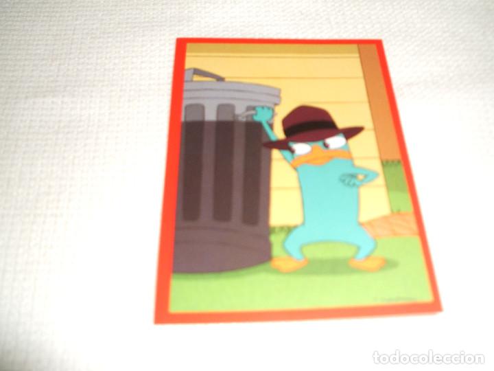 Coleccionismo cromos antiguos: Cromo n&ordm; 37 Phineas y Ferb de Panini, a&ntilde;o 2012 - Foto 1