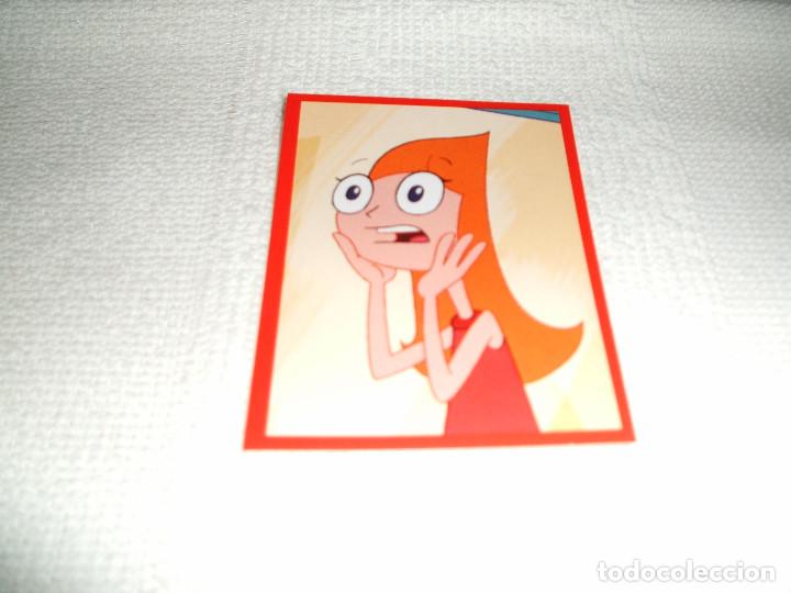Coleccionismo cromos antiguos: Cromo n&ordm; 40 Phineas y Ferb de Panini, a&ntilde;o 2012 - Foto 1