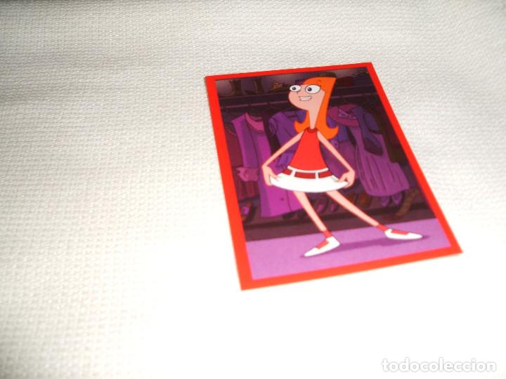 Coleccionismo cromos antiguos: Cromo n&ordm; 42 Phineas y Ferb de Panini, a&ntilde;o 2012 - Foto 1