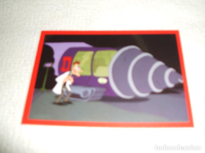 Coleccionismo cromos antiguos: Cromo n&ordm; 53 Phineas y Ferb de Panini, a&ntilde;o 2012 - Foto 1