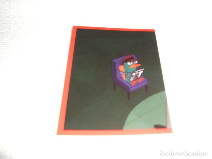 Coleccionismo cromos antiguos: Cromo n&ordm; 58 Phineas y Ferb de Panini, a&ntilde;o 2012 - Foto 1