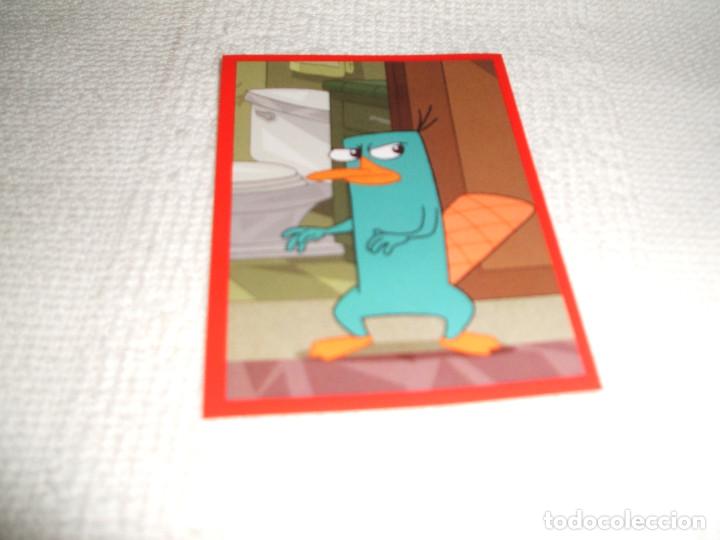 Coleccionismo cromos antiguos: Cromo n&ordm; 75 Phineas y Ferb de Panini, a&ntilde;o 2012 - Foto 1