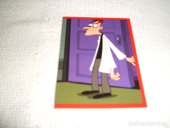 Coleccionismo cromos antiguos: Cromo n&ordm; 79 Phineas y Ferb de Panini, a&ntilde;o 2012 - Foto 1