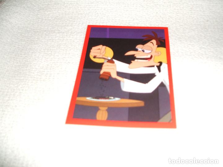 Coleccionismo cromos antiguos: Cromo n&ordm; 82 Phineas y Ferb de Panini, a&ntilde;o 2012 - Foto 1