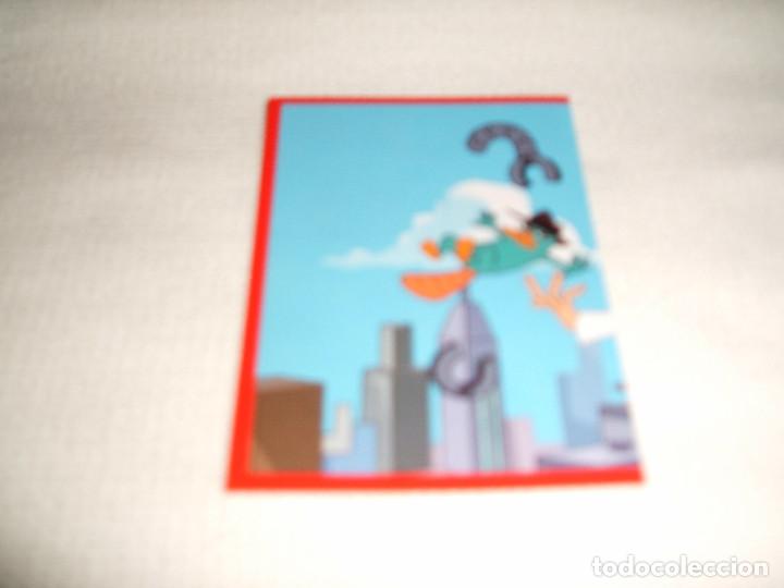 Coleccionismo cromos antiguos: Cromo n&ordm; 84 Phineas y Ferb de Panini, a&ntilde;o 2012 - Foto 1