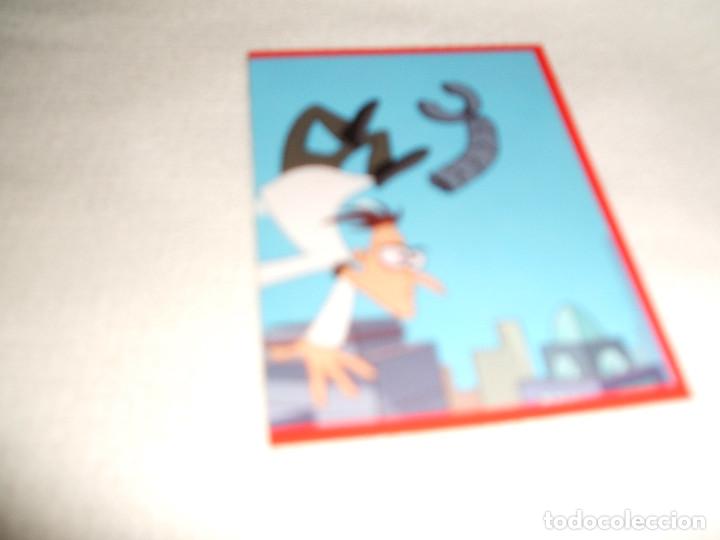 Coleccionismo cromos antiguos: Cromo n&ordm; 85 Phineas y Ferb de Panini, a&ntilde;o 2012 - Foto 1