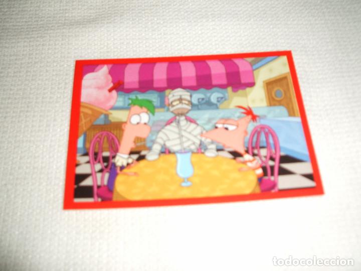 Coleccionismo cromos antiguos: Cromo n&ordm; 89 Phineas y Ferb de Panini, a&ntilde;o 2012 - Foto 1