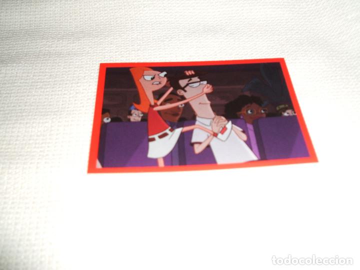 Coleccionismo cromos antiguos: Cromo n&ordm; 93 Phineas y Ferb de Panini, a&ntilde;o 2012 - Foto 1