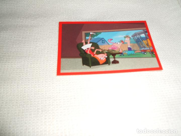 Coleccionismo cromos antiguos: Cromo n&ordm; 101 Phineas y Ferb de Panini, a&ntilde;o 2012 - Foto 1