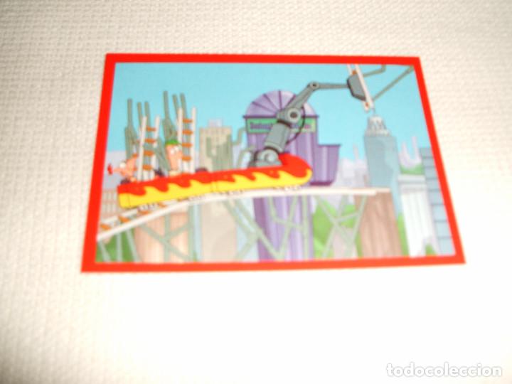 Coleccionismo cromos antiguos: Cromo n&ordm; 147 Phineas y Ferb de Panini, a&ntilde;o 2012 - Foto 1