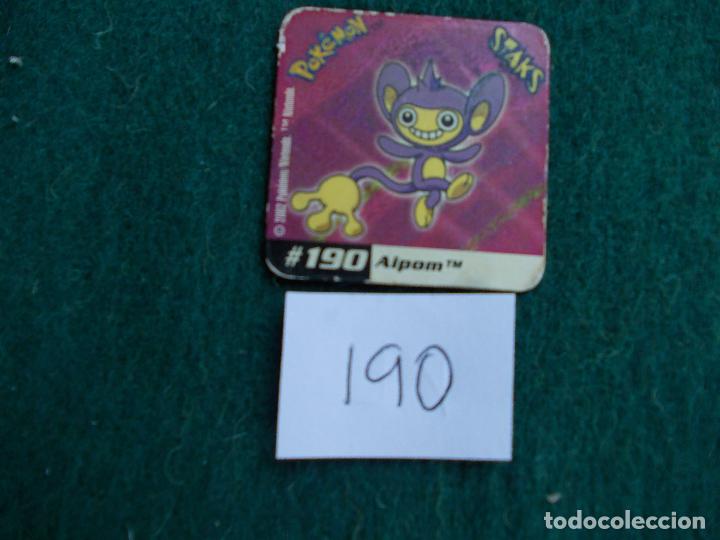 Coleccionismo cromos antiguos: Staks Pokemon 2002 imanes n&ordm; 190 - Foto 1