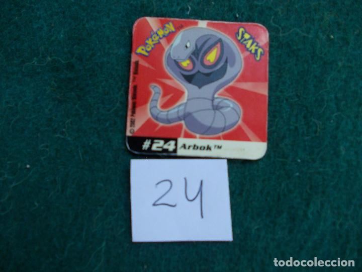 Coleccionismo cromos antiguos: Staks Pokemon 2002 imanes n&ordm; 24 - Foto 1