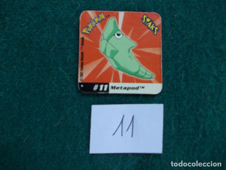Coleccionismo cromos antiguos: Staks Pokemon 2002 imanes n&ordm; 11 - Foto 1