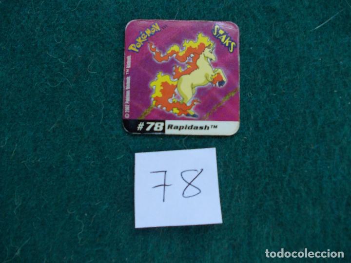 Coleccionismo cromos antiguos: Staks Pokemon 2002 imanes n&ordm; 78 - Foto 1