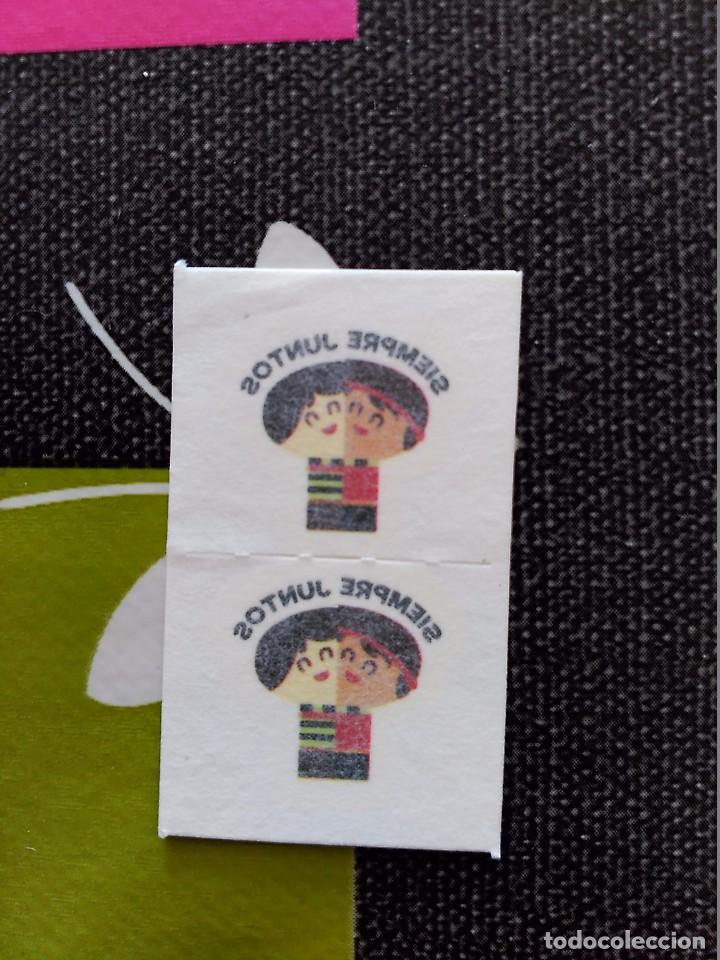 Coleccionismo cromos antiguos: gusanitos calcomania tatoo - Foto 1