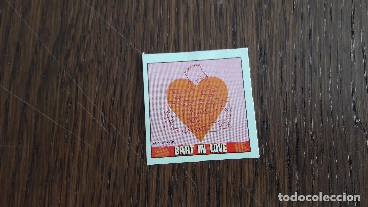 Coleccionismo cromos antiguos: cromo de matutano, Los Simpson, Bart in love n&ordm; 16 - Foto 1