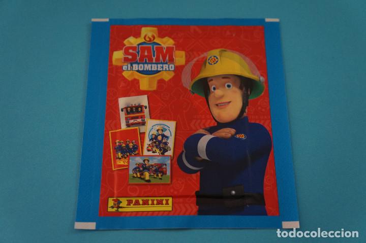 Collezionismo Figurine antiche: SOBRE DE CROMOS SIN ABRIR DE SAM EL BOMBERO DE PANINI