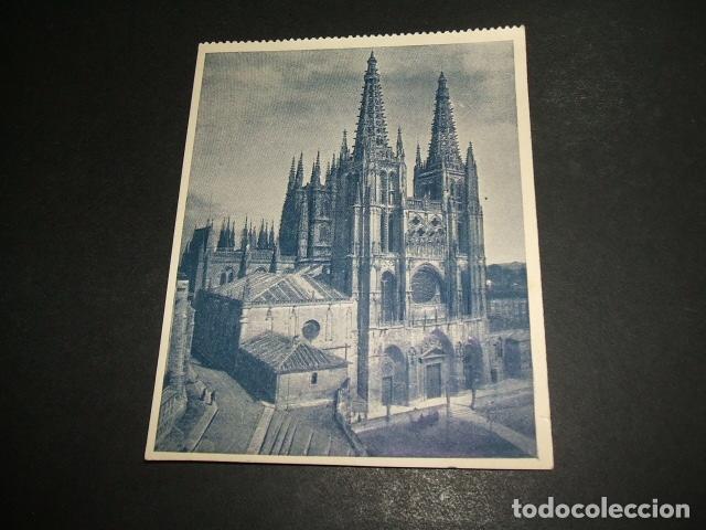 Collectionnisme Cartes &agrave; collectionner anciennes: BURGOS LA CATEDRAL CROMO ANTIGUO EN RELIEVE