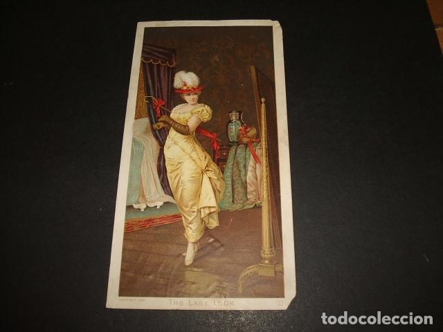 Coleccionismo cromos antiguos: CROMO SIGLO XIX DAMA ELEGANTE - Foto 1