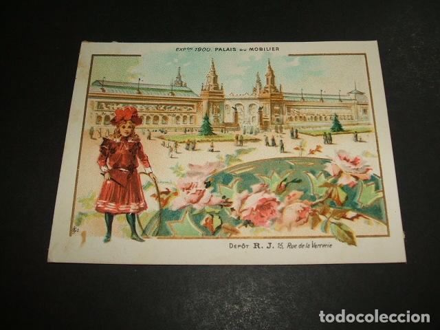 Coleccionismo cromos antiguos: CROMO SIGLO XIX EXPOSICION UNIVERSAL 1900 - Foto 1