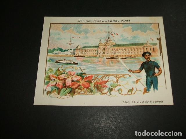 Coleccionismo cromos antiguos: CROMO SIGLO XIX EXPOSICION UNIVERSAL 1900 - Foto 1