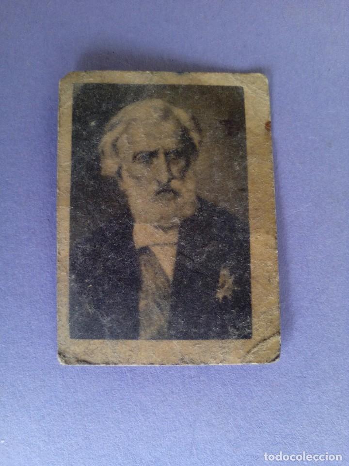 Coleccionismo Cromos antiguos: antiguo cromo - musicos thomah - castellon 1960 n&ordm; 2